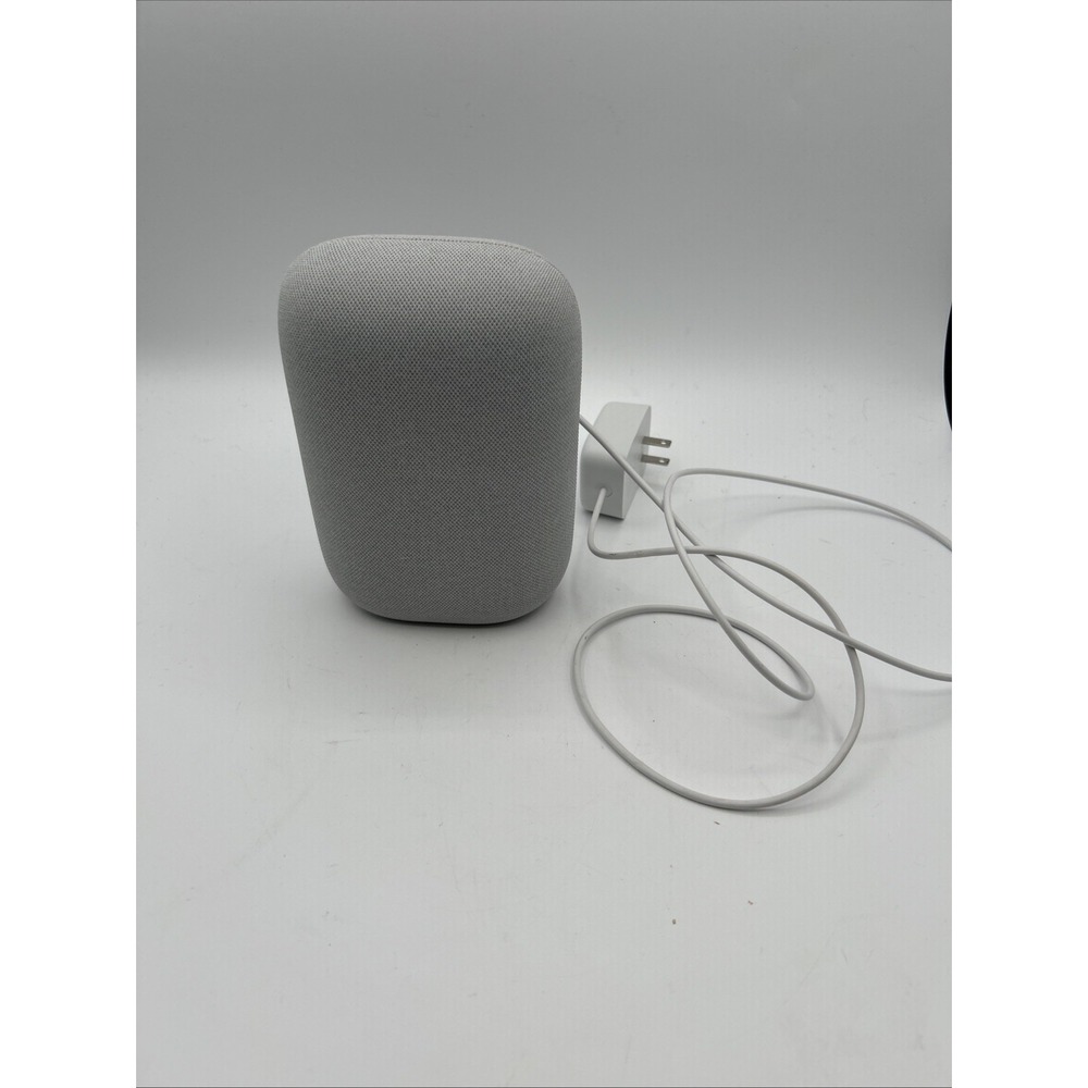 Google Nest Audio Smart Speaker Chalk Grey Bluetooth WiFi Voice Control Assist